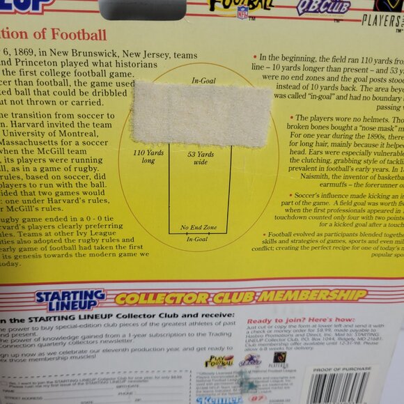 Starting Lineup 1998 Edition Dan Marino Figure New Sealed See Description - Picture 6 of 6